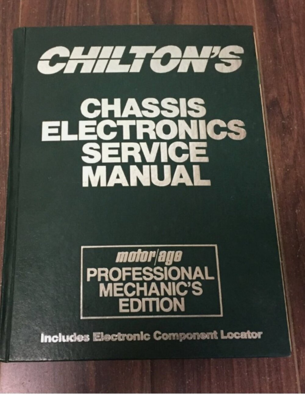 Chilton's Chassis Electronics Service Manual and Component Locator 1987 - 1989